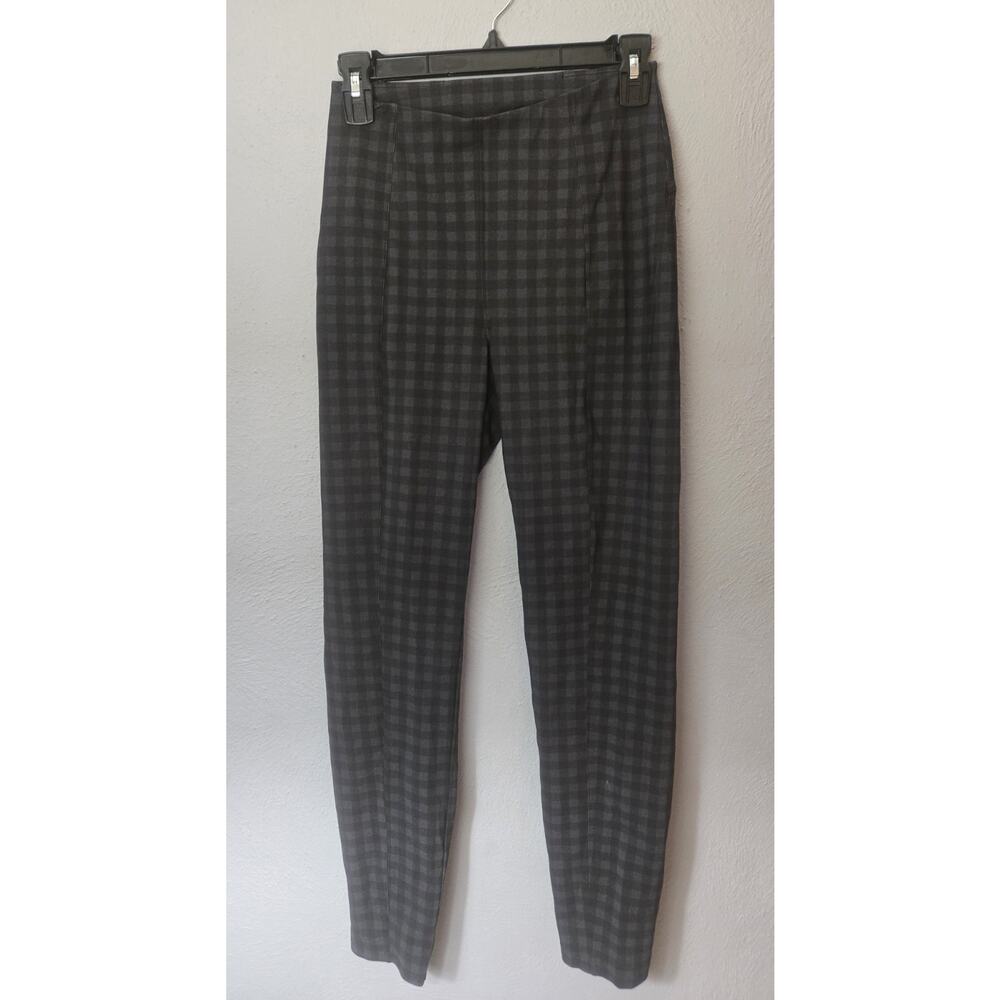 Lululemon Women's Size 6 Here to There High Rise Pant Black and Gray Buffalo